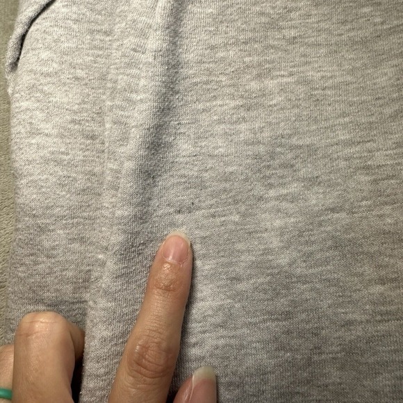 Disney Minnie Mouse Hoodie Women Size M PullOver Embroidered Flowers Floral Gray - Picture 13 of 14